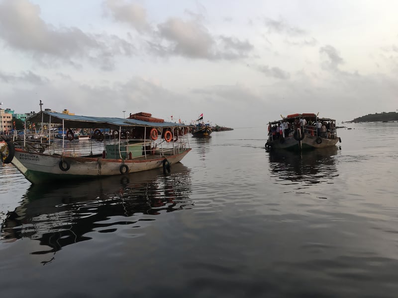 Madh Island Ferry boat jetty near Andheri Mumbai