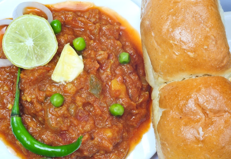 Pav bhaji in Mumbai