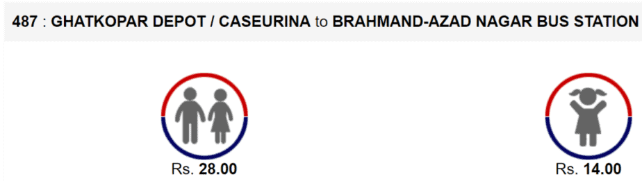 BEST BUS 487 TIMINGS AND ROUTE