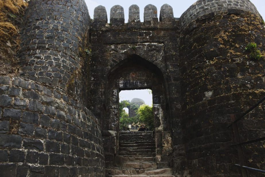 Entrance of Sinhagad Fort