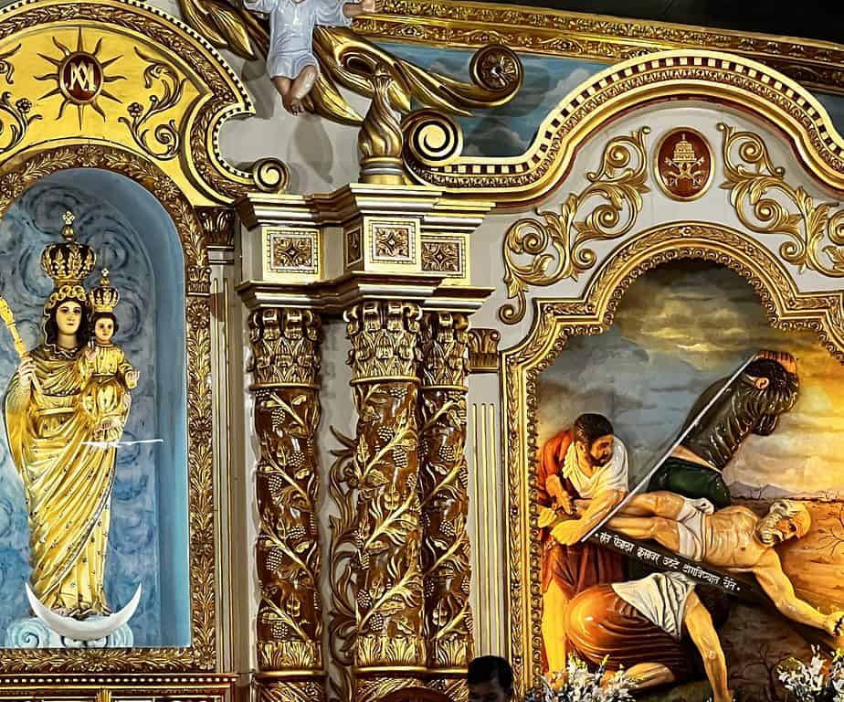 Our Lady of Vellankani Church is a famous Catholic church located in Uttan