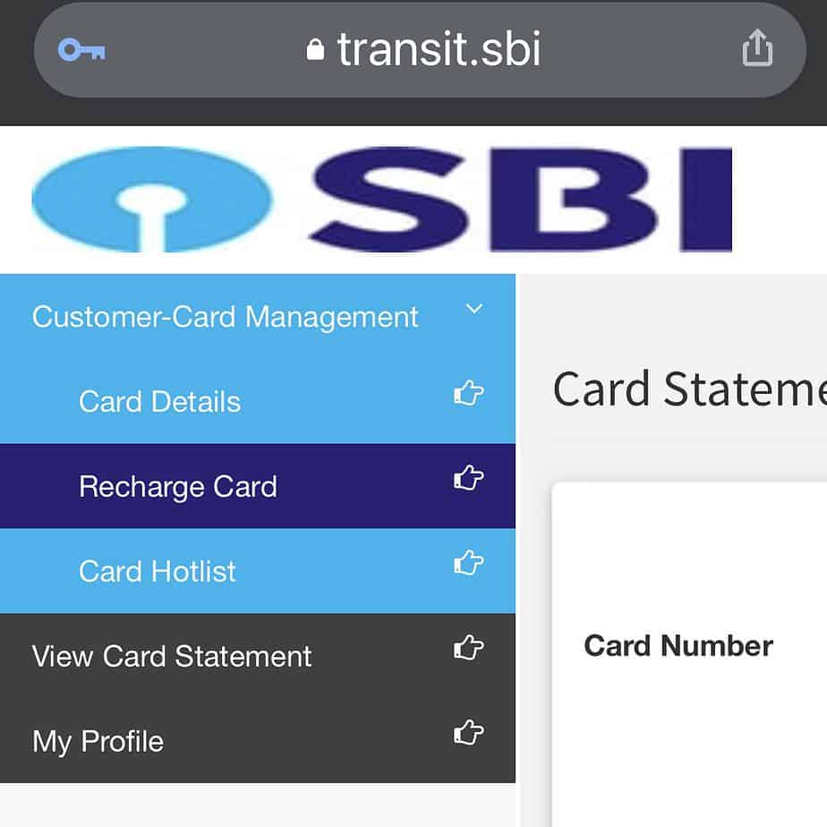 Mumbai Metro card refill