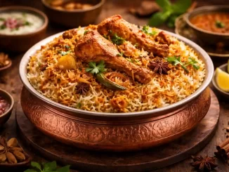 Biryani to person in India