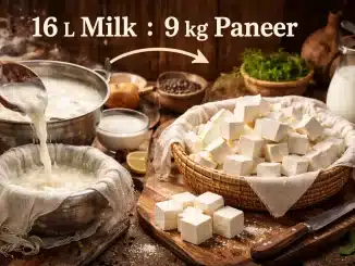 Milk to Paneer
